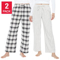 Gap Women's Flannel PJ Pant, 2-pack