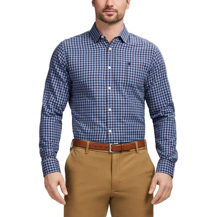 Izod Men's Luxe Twill Button Down Shirt