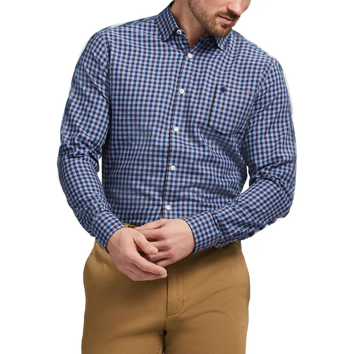 Izod Men's Luxe Twill Button Down Shirt