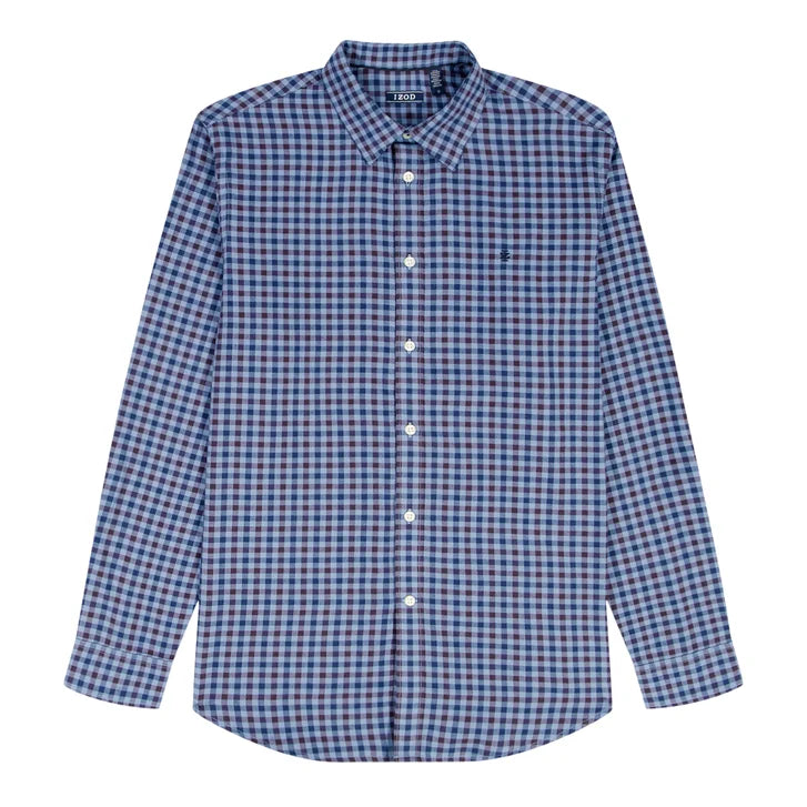 Izod Men's Luxe Twill Button Down Shirt