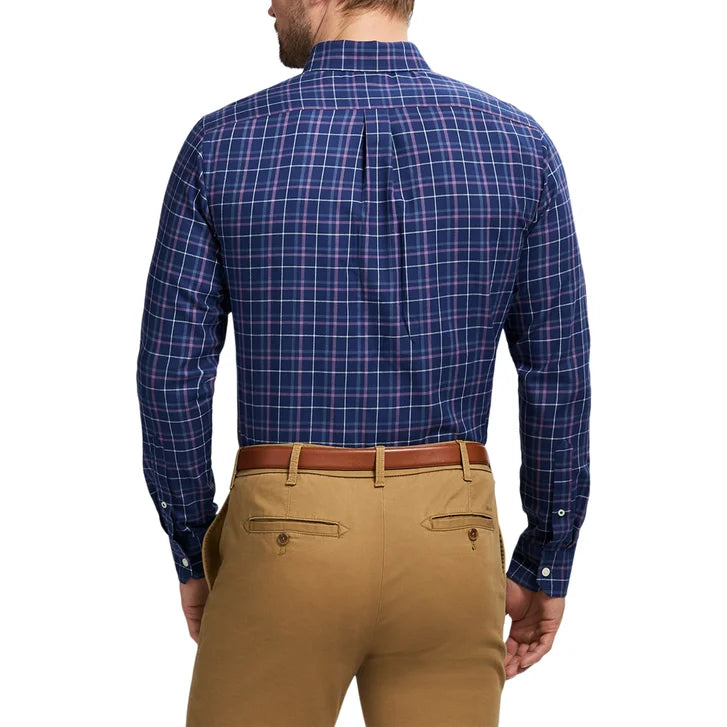 Izod Men's Luxe Twill Button Down Shirt