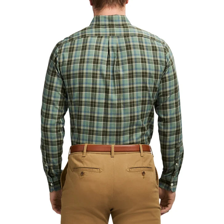 Izod Men's Luxe Twill Button Down Shirt