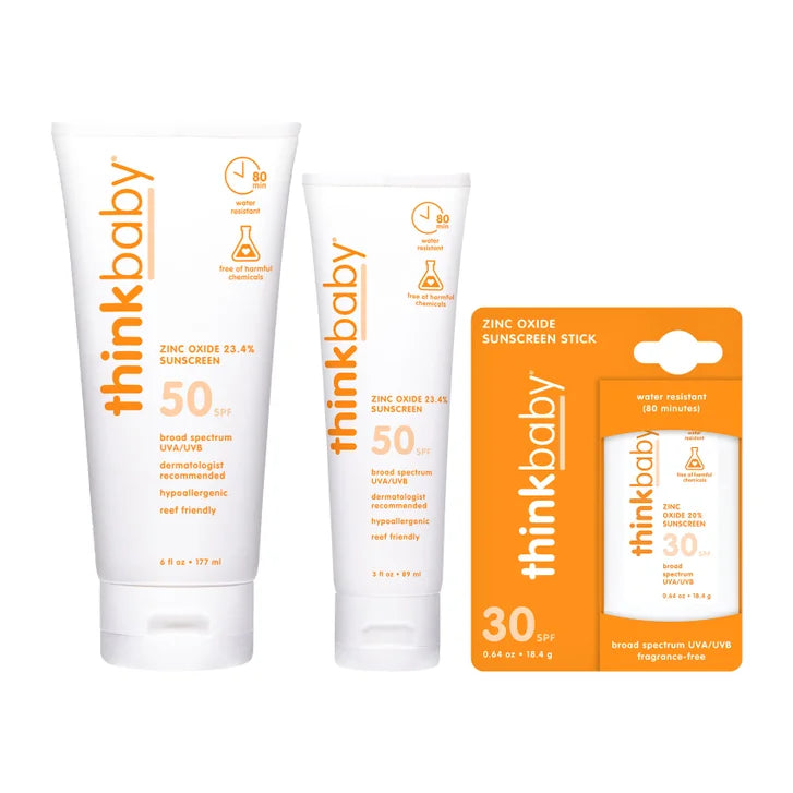 Thinkbaby Sunscreen Lotion + Sunscreen Stick Set - image 1