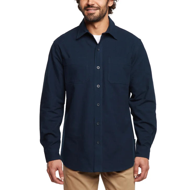 Woolrich Men's 100% Cotton Chamois Shirt