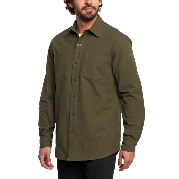 Woolrich Men's 100% Cotton Chamois Shirt