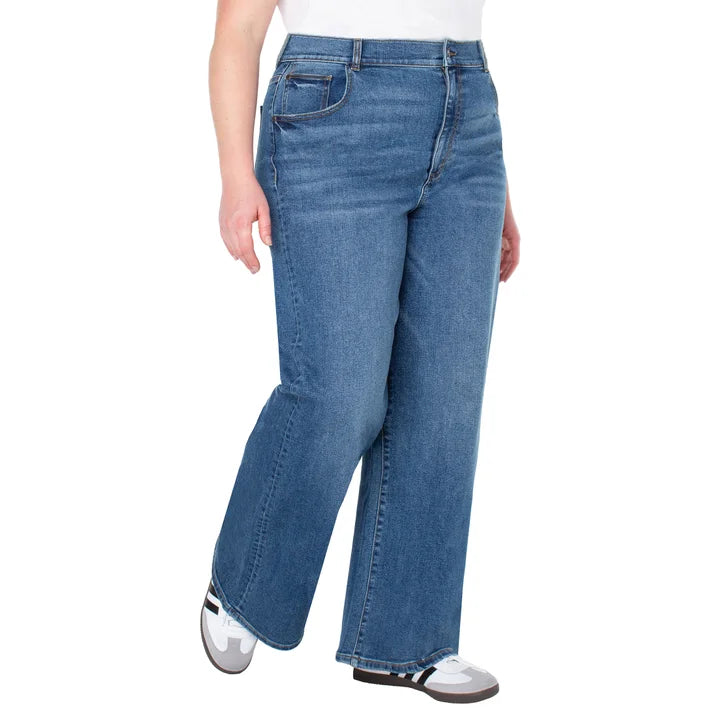 Well Worn Women's Wide Leg Jean