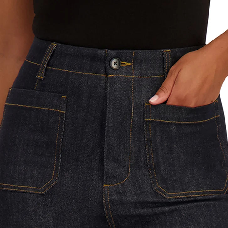 Vigoss Women's Wide Leg Trouser Jean