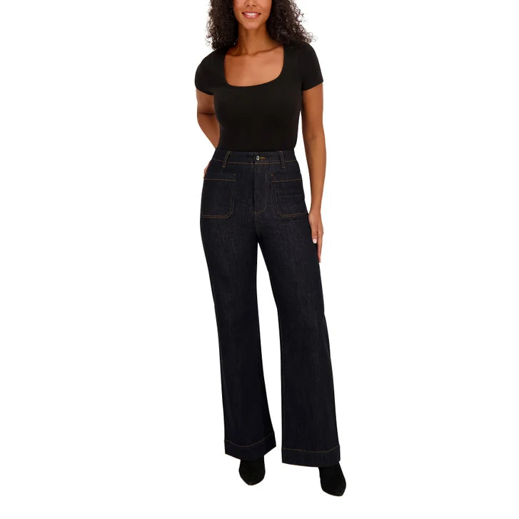 Vigoss Women's Wide Leg Trouser Jean