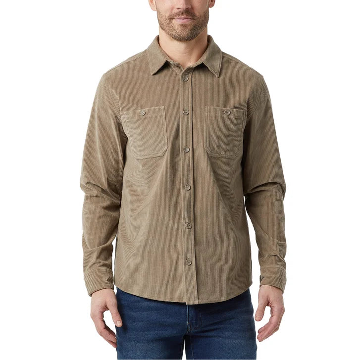 32 Degrees Men's Corduroy Overshirt