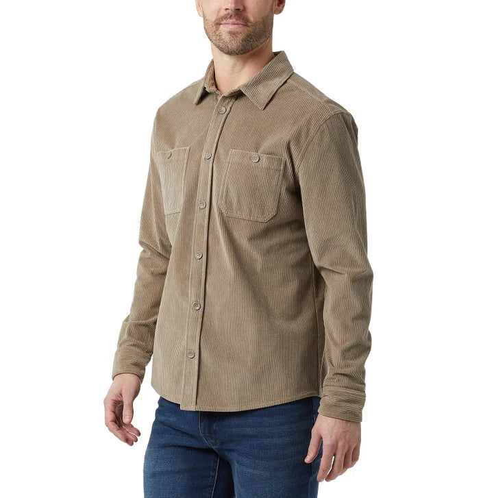 32 Degrees Men's Corduroy Overshirt