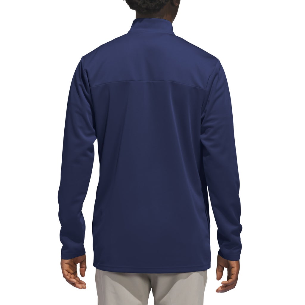 [color:blue] adidas Men's Quarter Zip - Blue - image 5