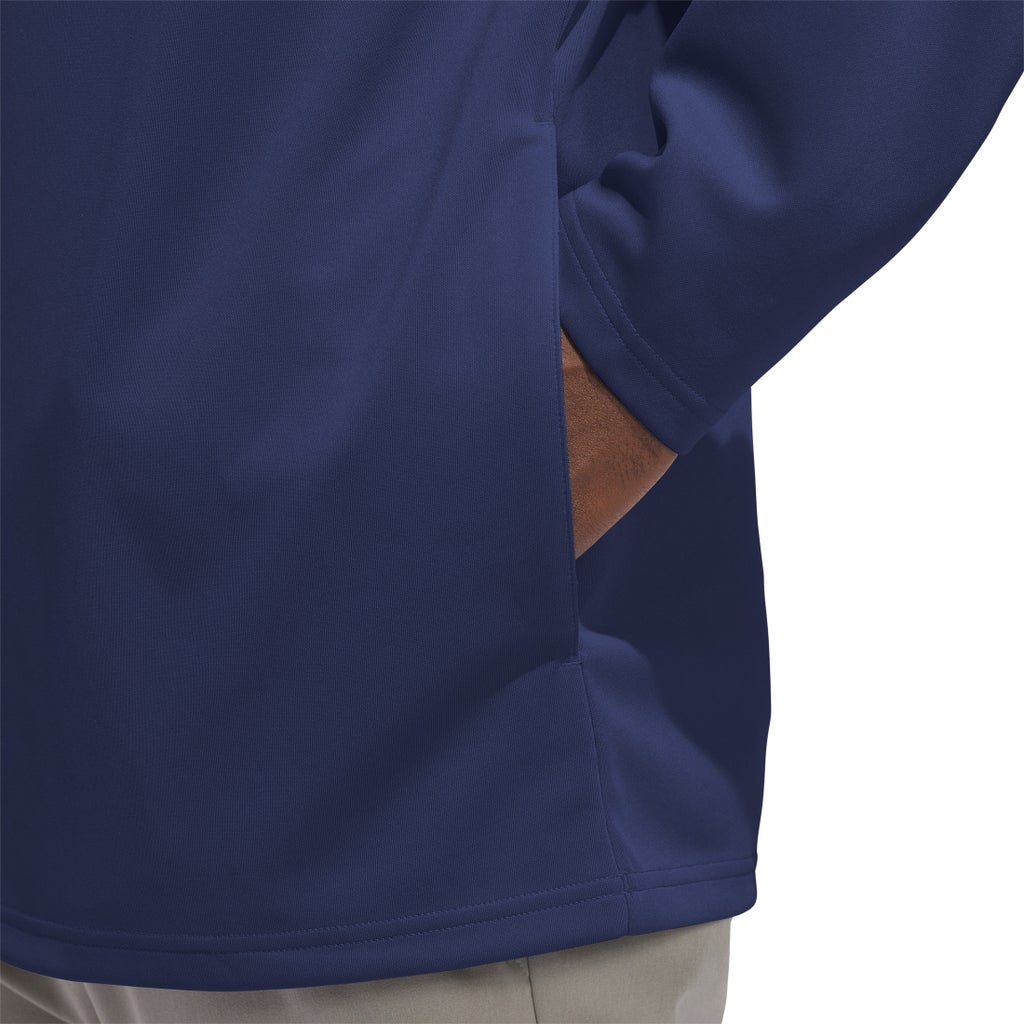 [color:blue] adidas Men's Quarter Zip - Blue - image 3