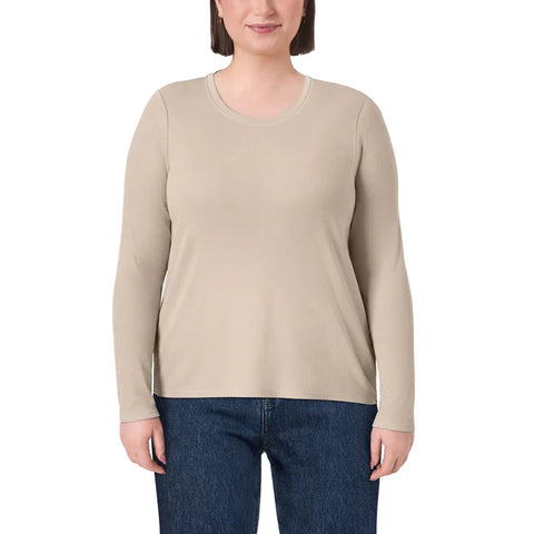 Mondetta Women's Ribbed Long Sleeve Top