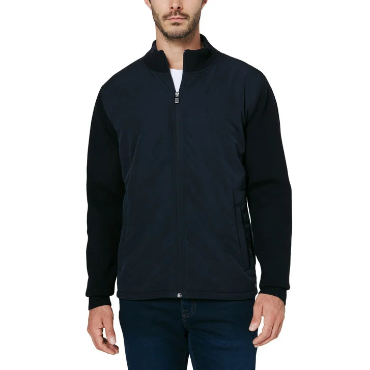 Infinity Men's Mixed Media Jacket