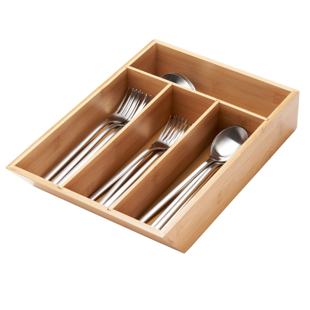 TRINITY 6-piece Bamboo Drawer Organizer