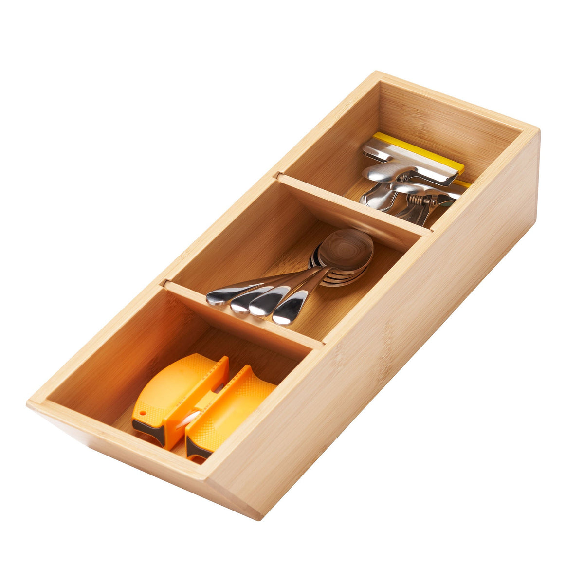 TRINITY 6-piece Bamboo Drawer Organizer