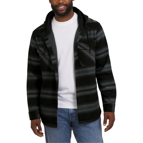 Quiksilver Men's Hooded Shirt Jacket