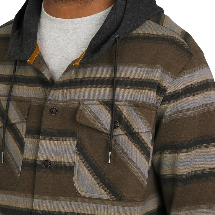 Quiksilver Men's Hooded Shirt Jacket