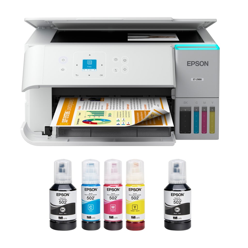 Epson EcoTank ET-2988 Wireless SuperTank Printer - White – image 1