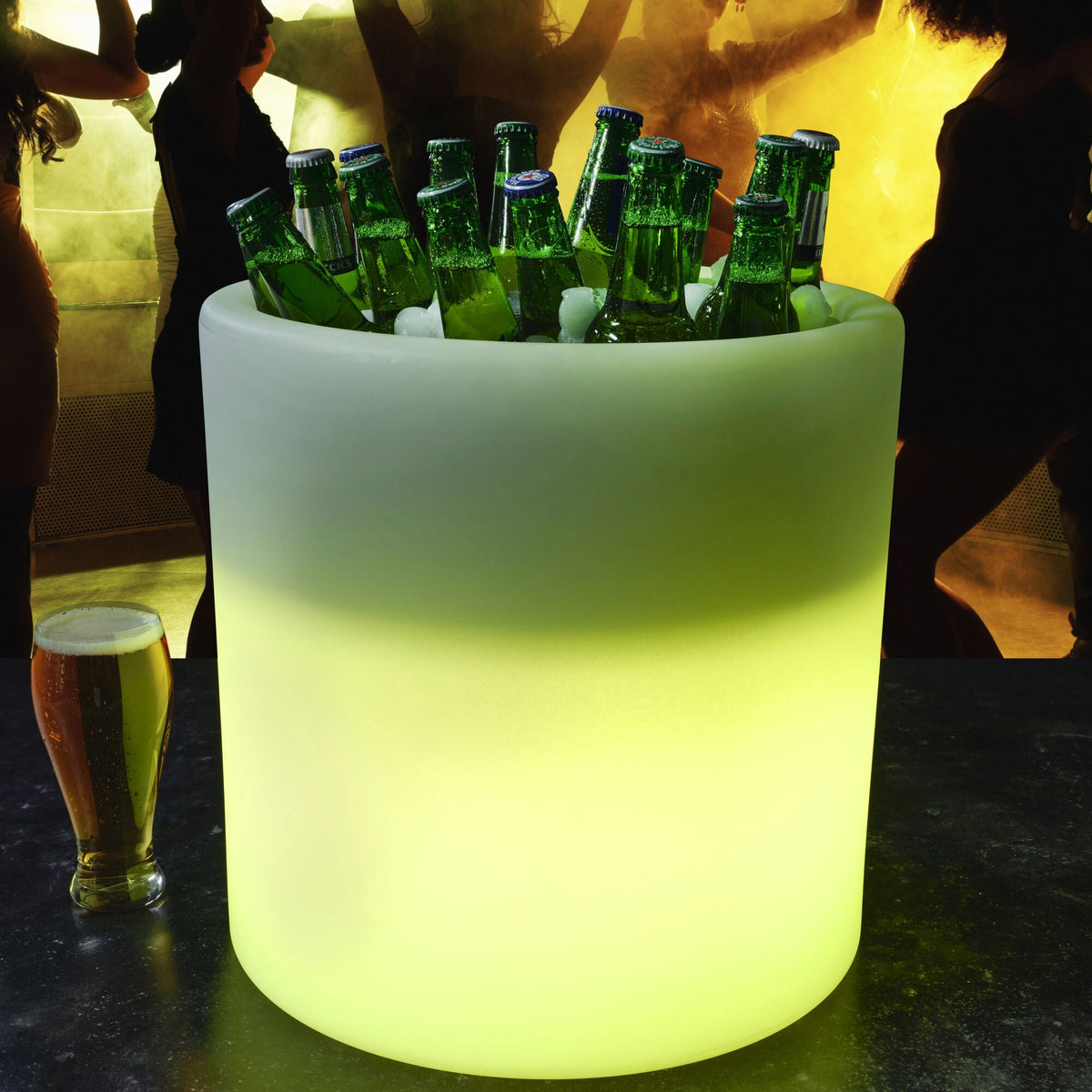 Towle Living Rechargeable LED 17-quart Beverage Tub
