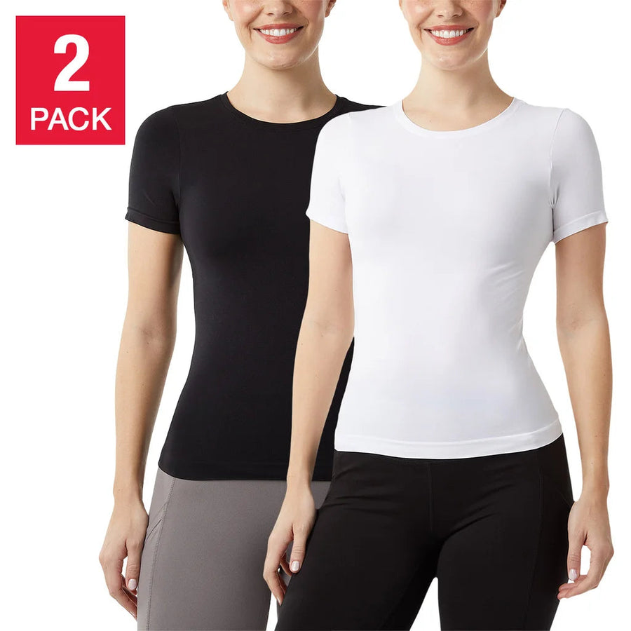 Layer Zero by 32 Degrees Women's Short Sleeve Seamless Tee