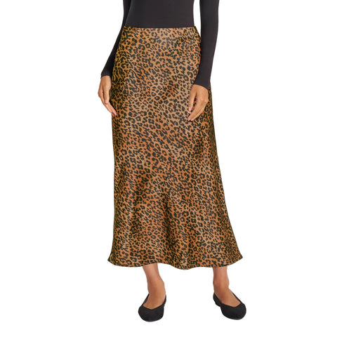 Matty M Women's Satin Skirt