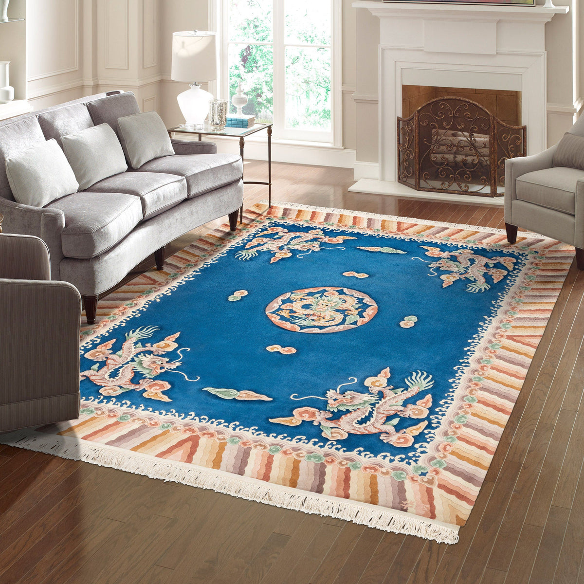 Pagoda Hand Knotted Rug Collection, Phoebe