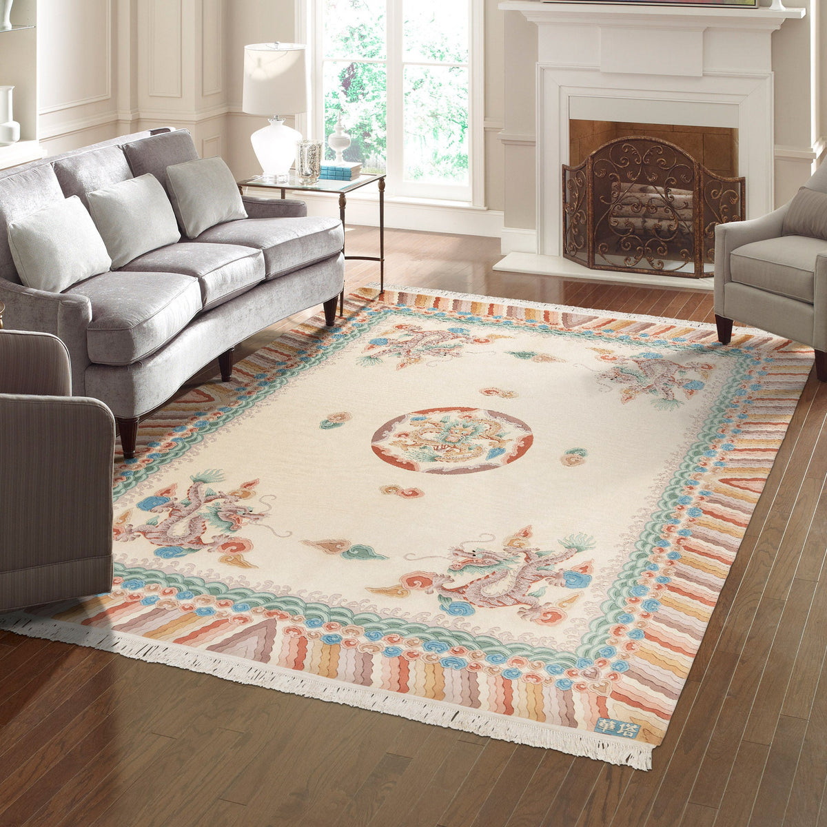 Pagoda Hand Knotted Rug Collection, Phoebe
