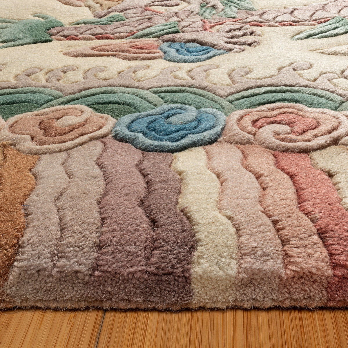 Pagoda Hand Knotted Rug Collection, Phoebe