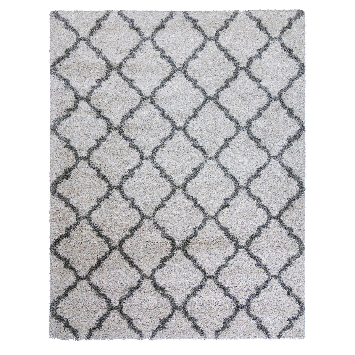 Thomasville Marketplace Luxury Shag Rug Collection, Trellis, 5'3" x 7'5"
