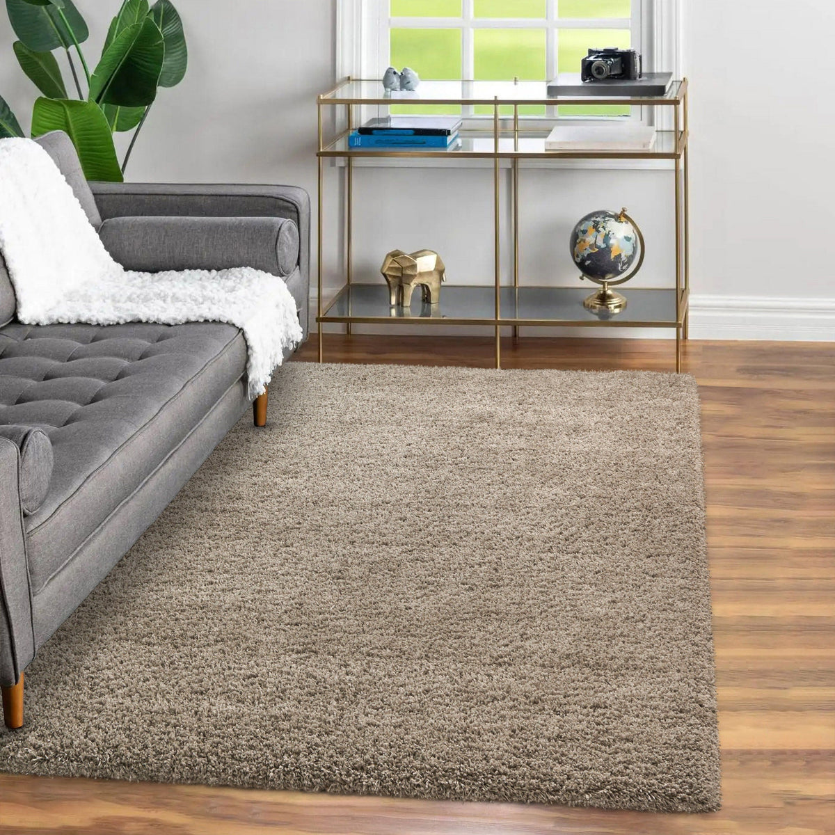 Thomasville Marketplace Luxury Shag Rug Collection, 5'3” x 7'5”