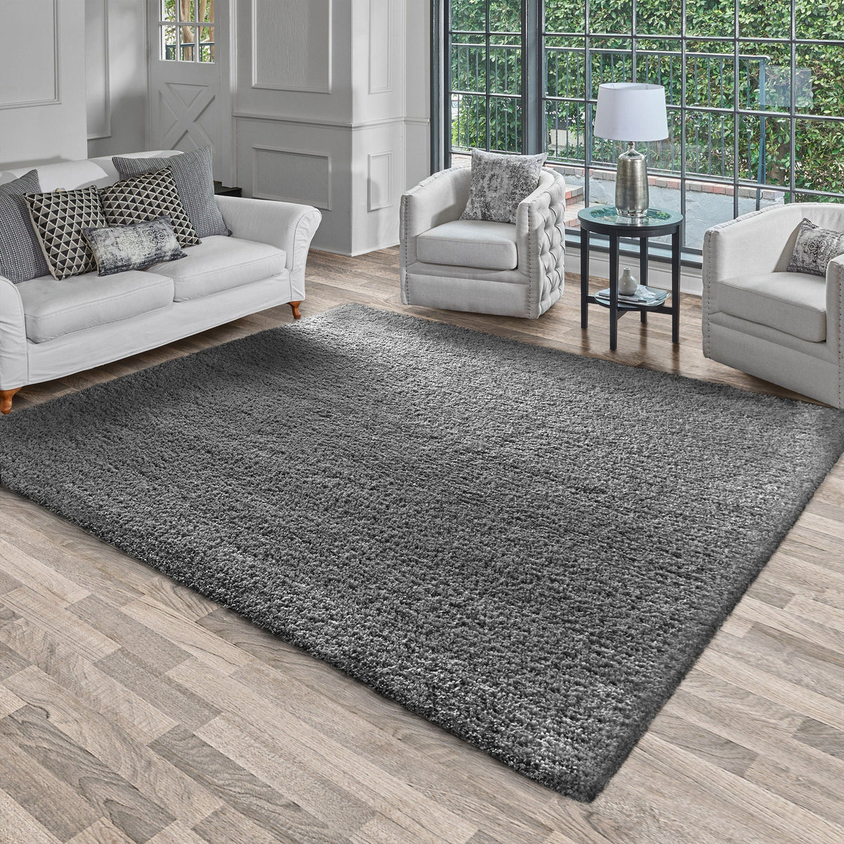 Thomasville Marketplace Luxury Shag Rug Collection, 6'6” x 9'6”