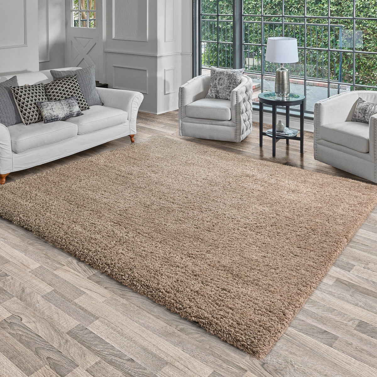 Thomasville Marketplace Luxury Shag Rug Collection, 6'6” x 9'6”