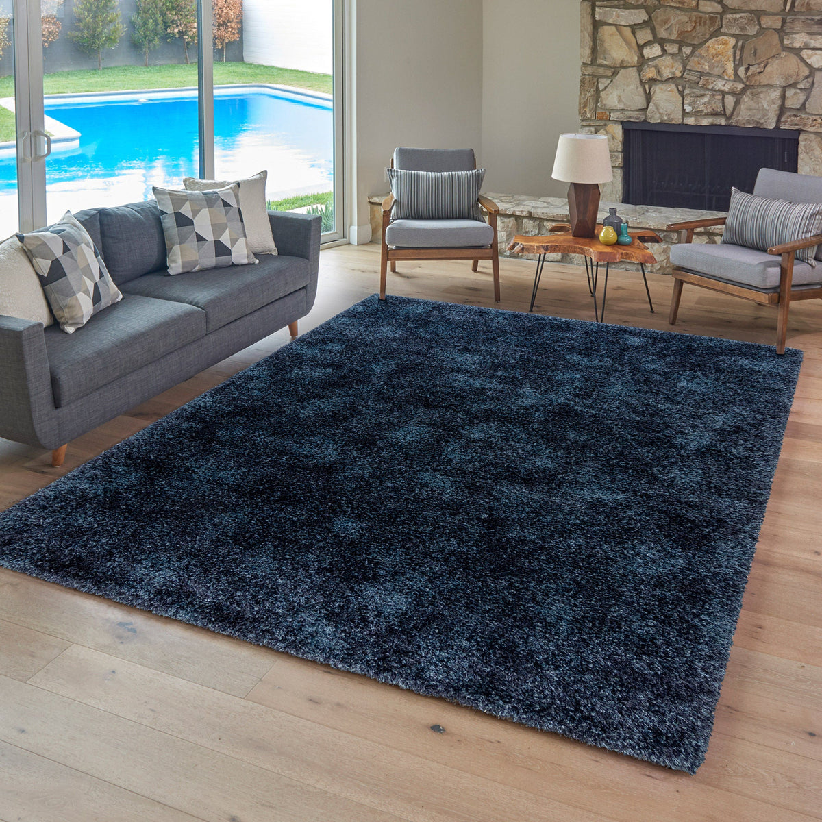 Thomasville Marketplace Luxury Shag Rug Collection, 7'10” x 10'