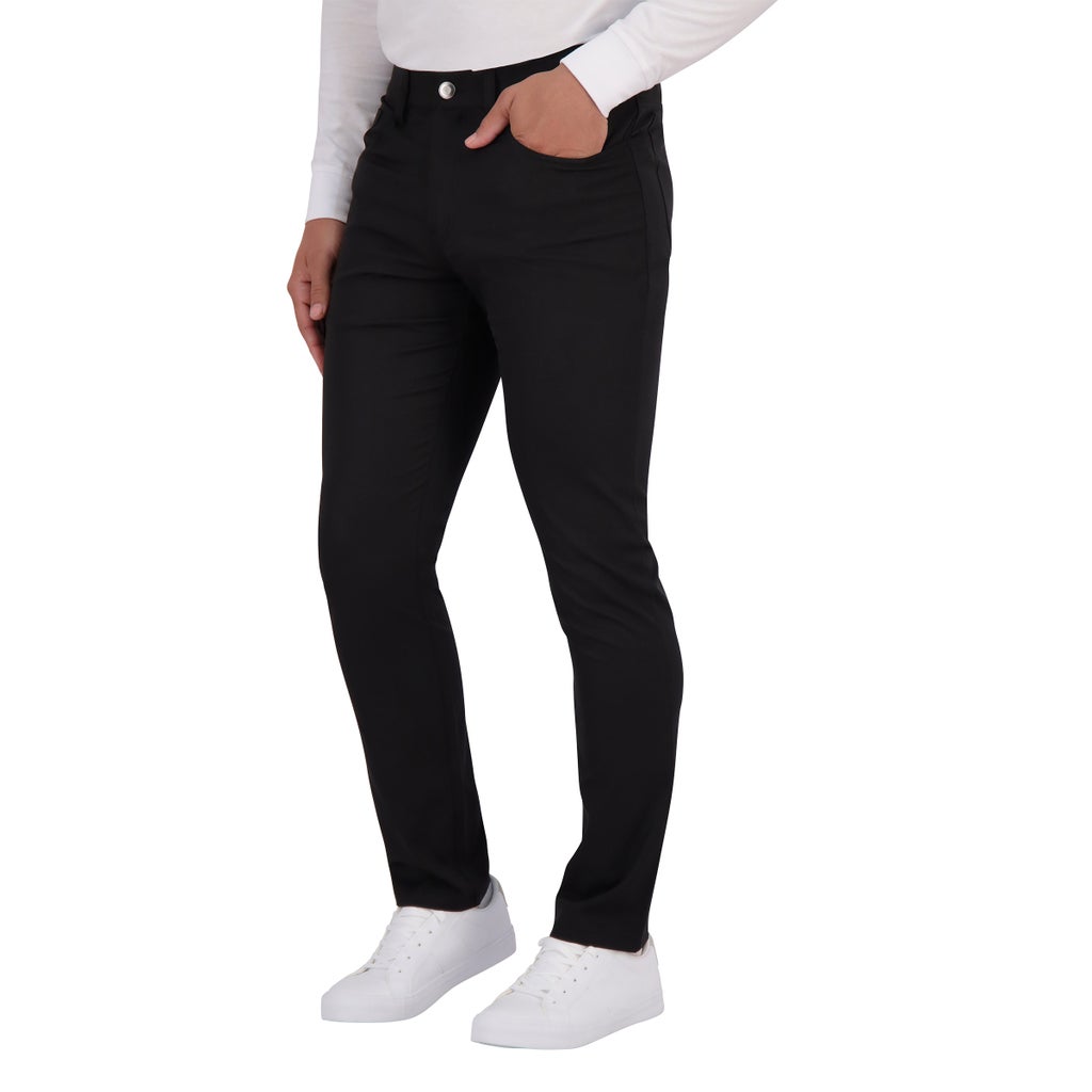 [color:black] Kirkland Signature Men's 5-Pocket Pant - Black - image 2