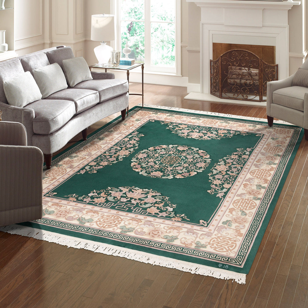 Pagoda Hand Knotted Rug Collection, Lyon