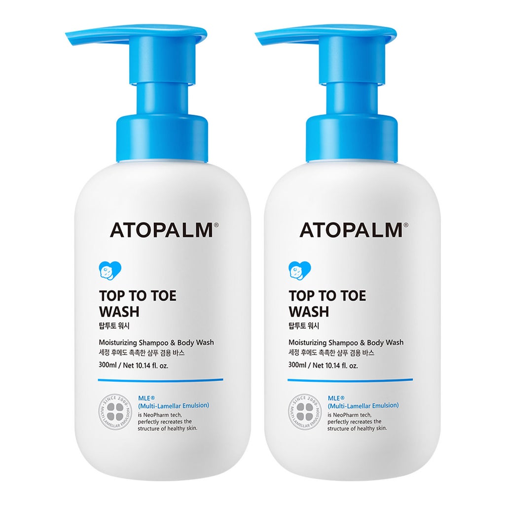 ATOPALM Top to Toe Wash, 10.14 fl oz, 2-pack - product image
