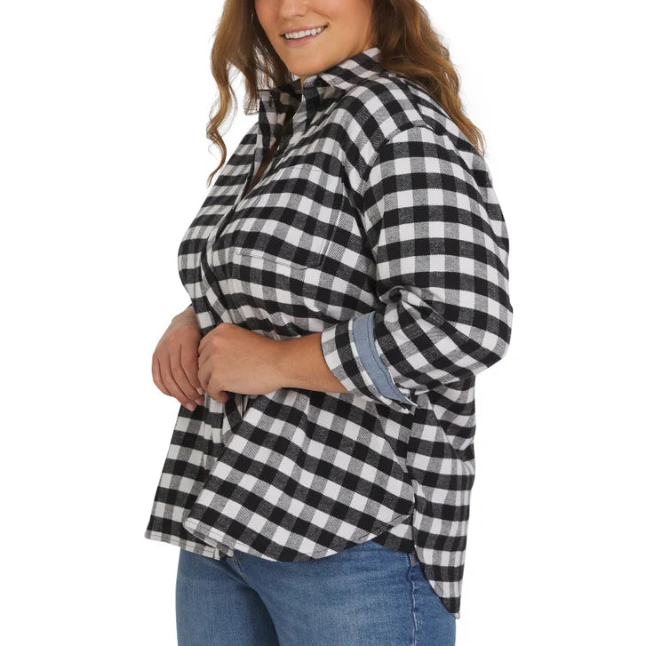 Land's End Women's Flannel Shirt