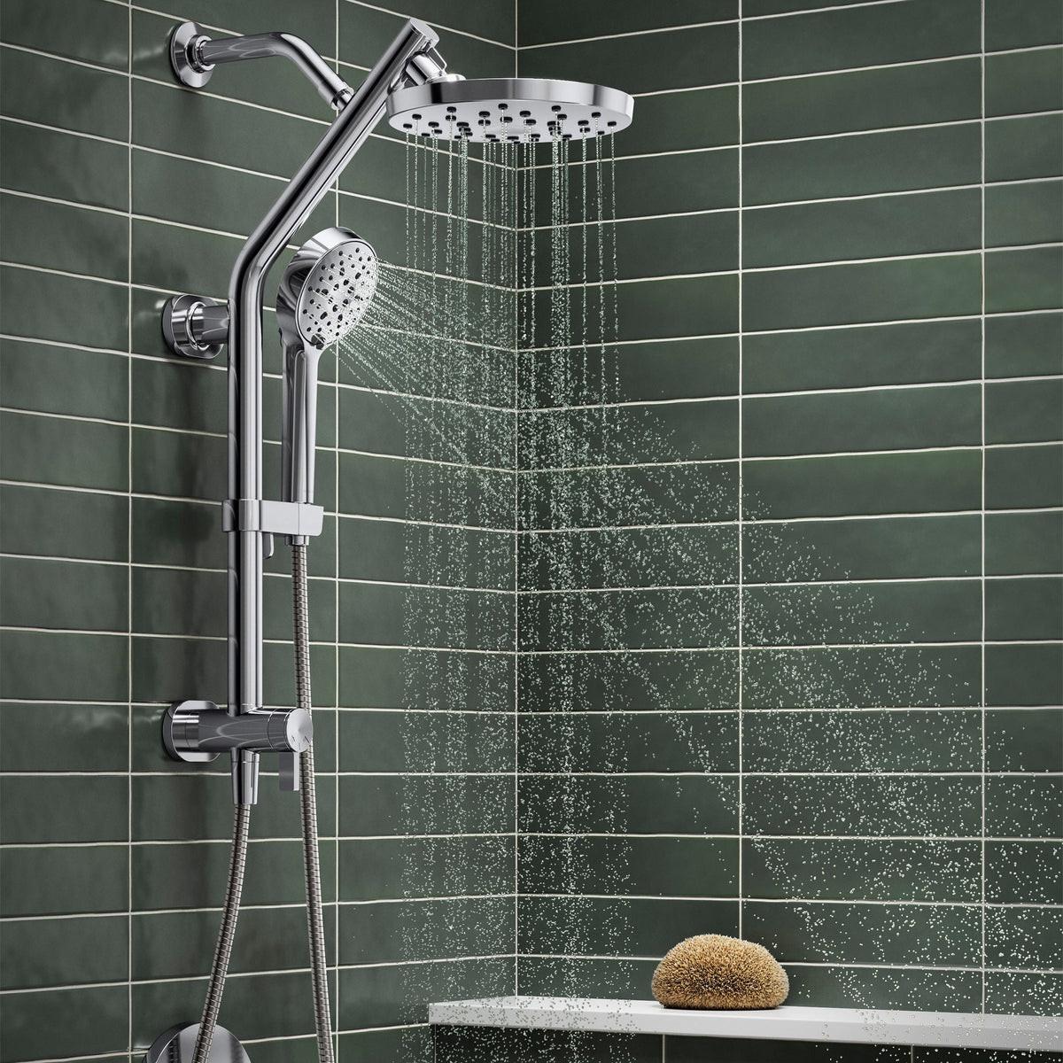Kohler HydroRail 3-in-1 Multifunction Showerhead and Column Kit