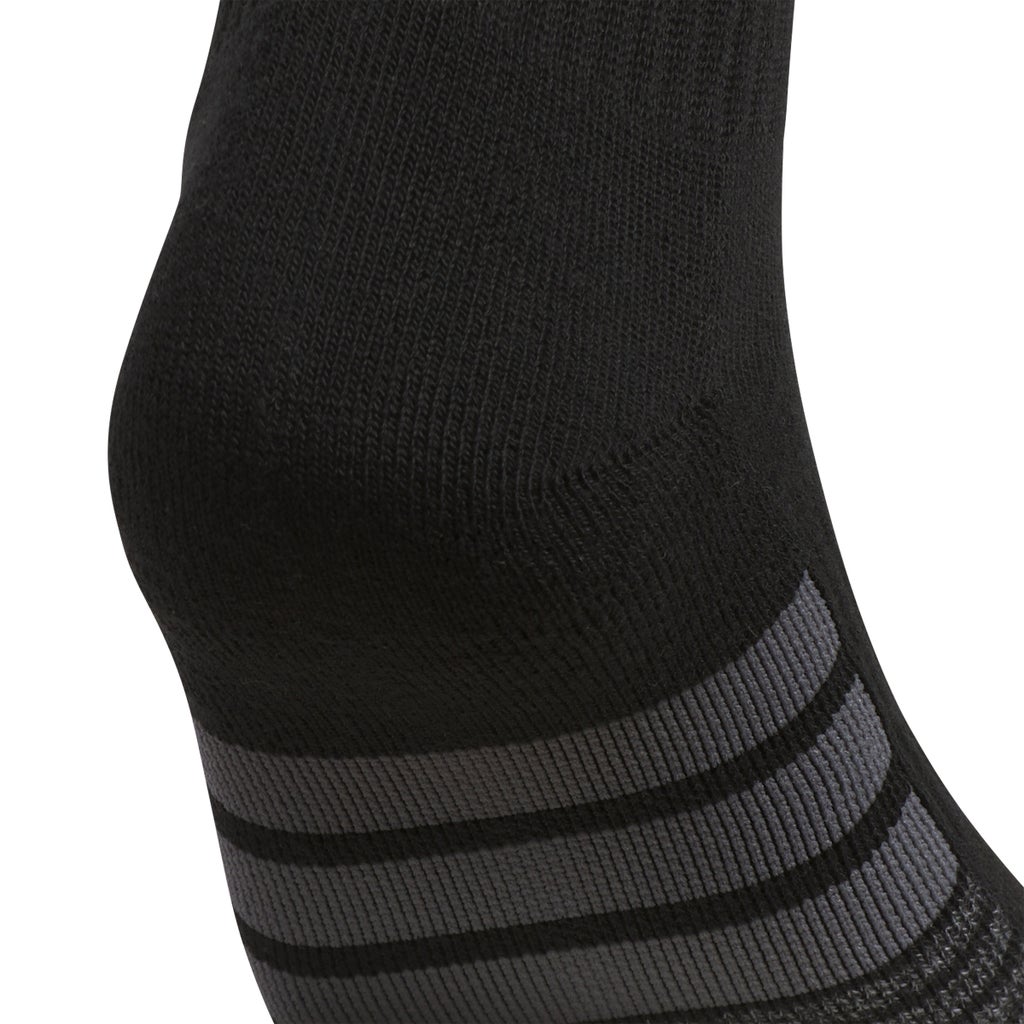 [color:black] adidas Men's Quarter Sock, 6-pair - Black - image 5
