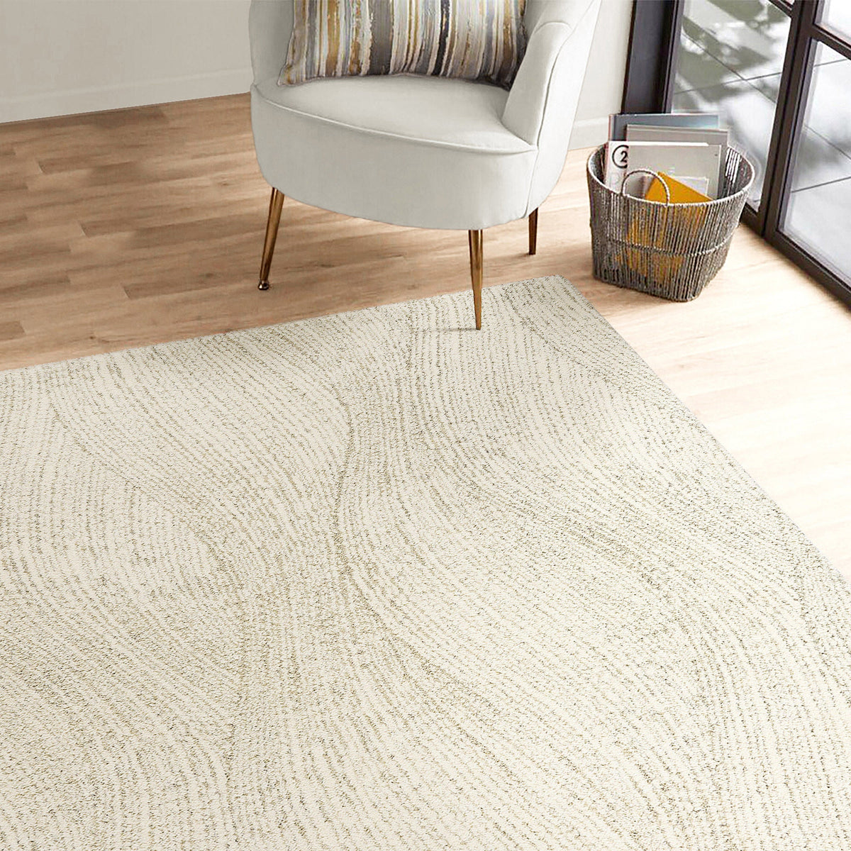 Foxwood Cozy Area Rug Collection, Conner Cream