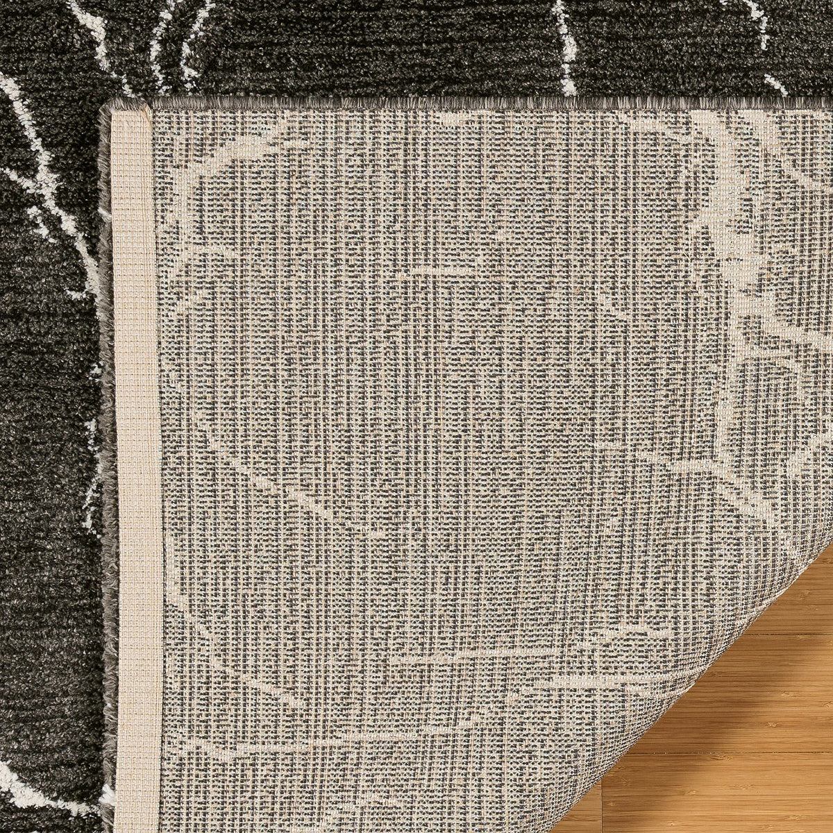 Foxwood Cozy Area Rug Collection, Radley Charcoal