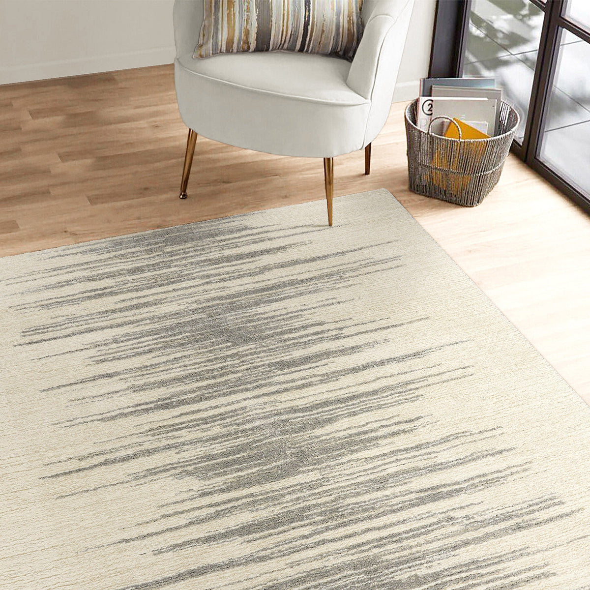Foxwood Cozy Area Rug Collection, Katia Cream