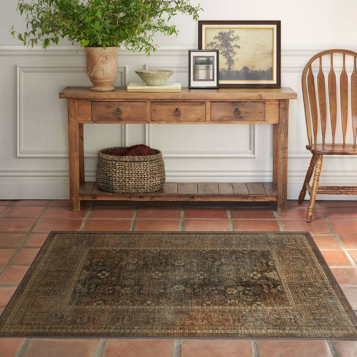 Ruggable Flatwoven Washable Ophelia Rug, 3' x 5'