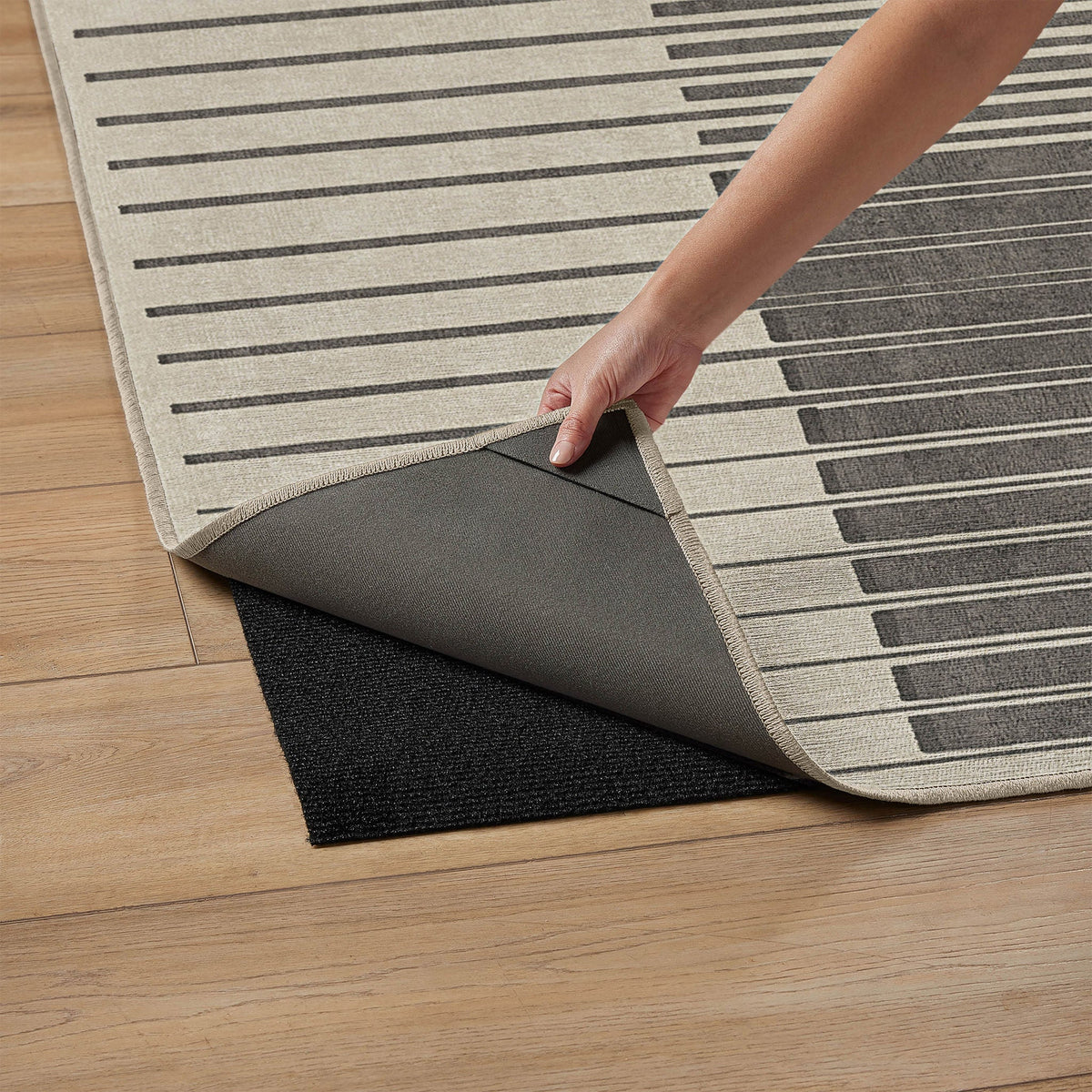 Ruggable Flatwoven Washable Gradasi Runner Rug, 2'6" x 7'