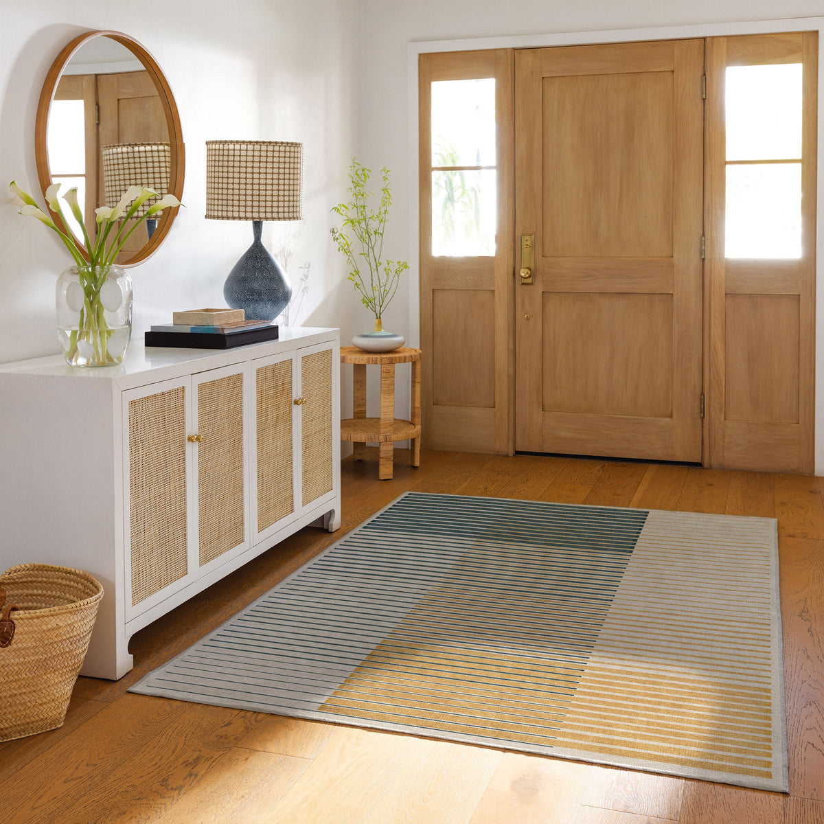 Ruggable Flatwoven Washable Gradasi Rug, 5' x 7'