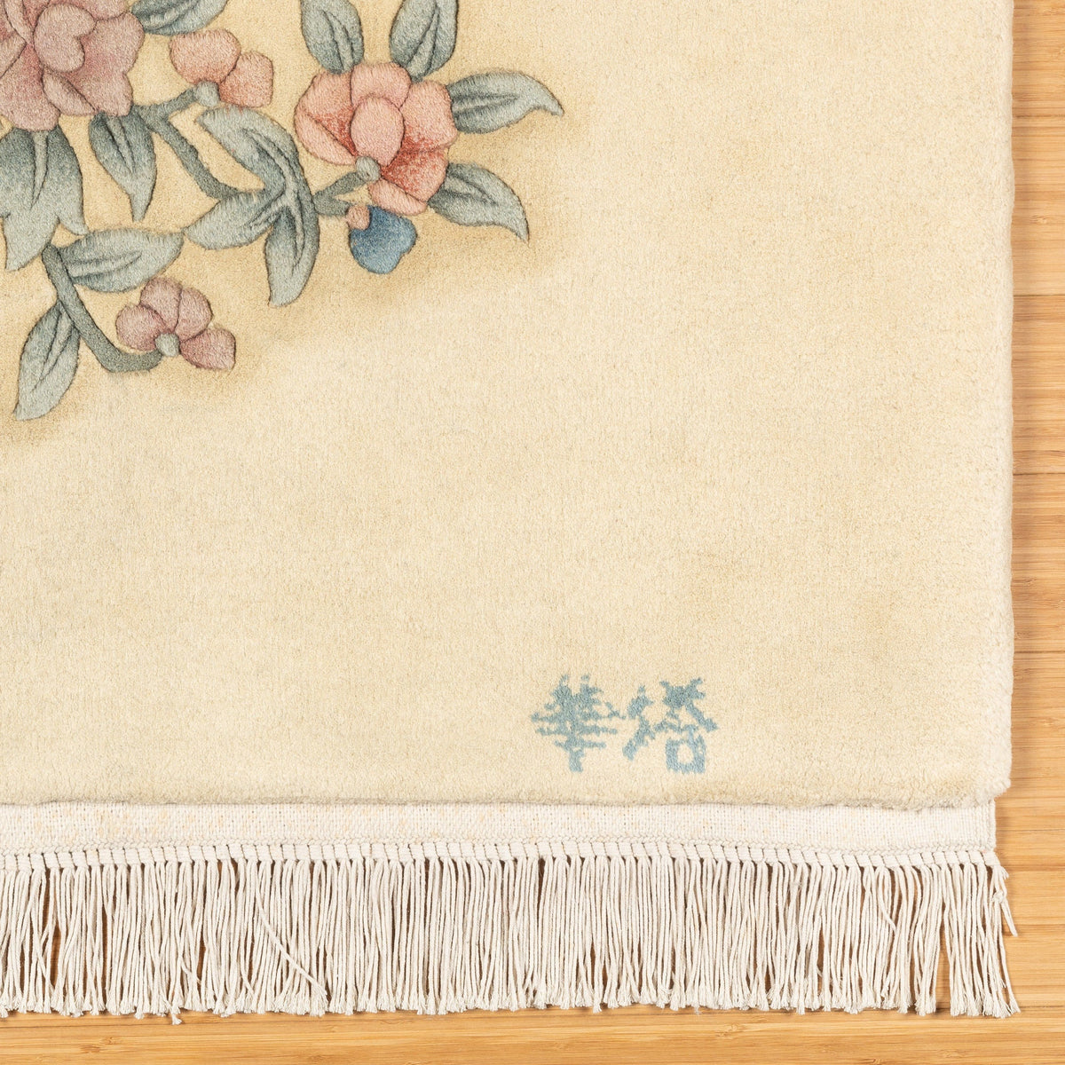 Pagoda Hand Knotted Rug Collection, Jasmin, Ivory