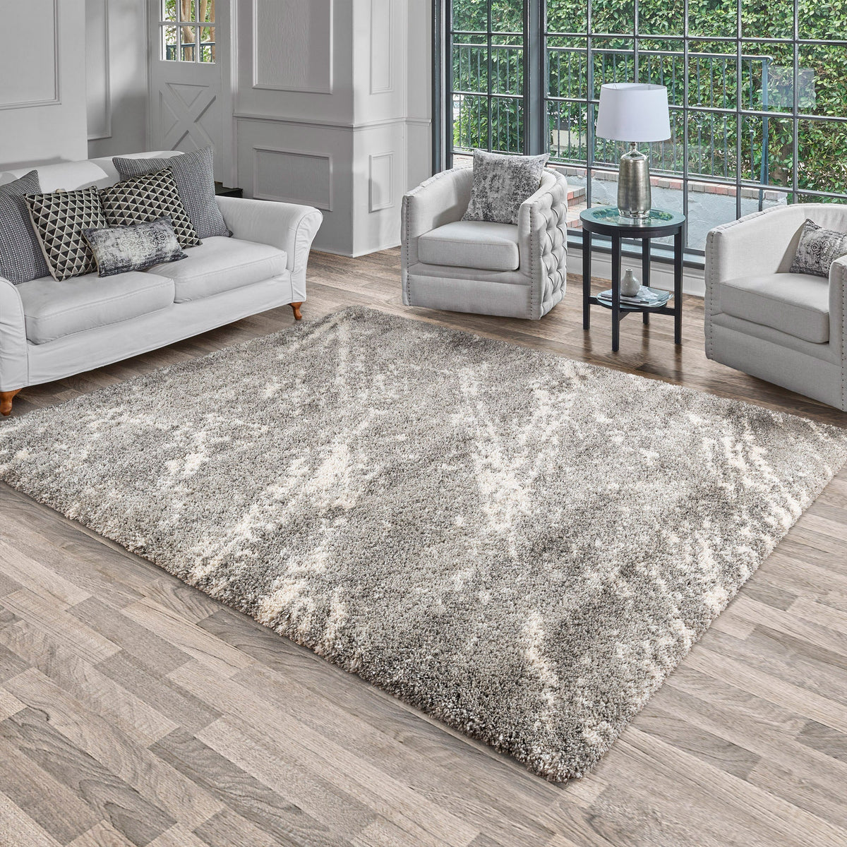 Thomasville Marketplace Luxury Shag Rug Collection, Adria, 6'6” x 9'6”