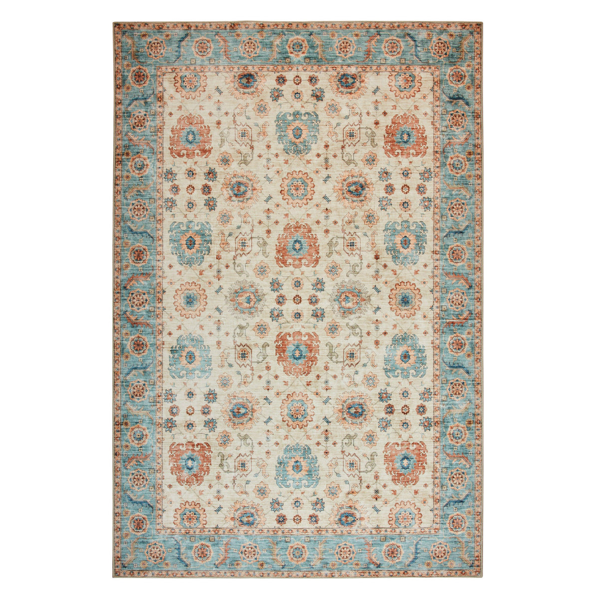 Wyatt & Ash Washable Indoor Area Rug, Dalileh 7'10" x 10'