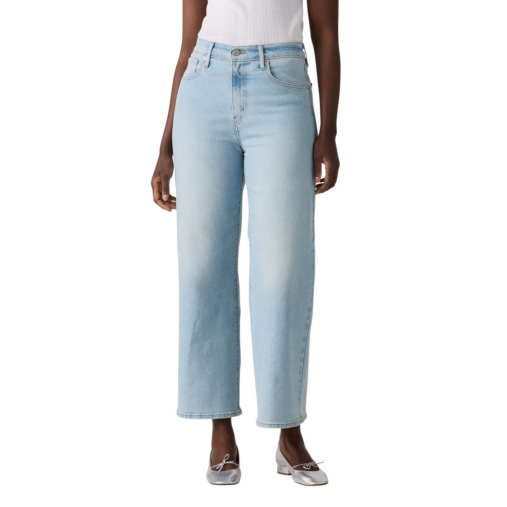 [color:light blue] Levi's Women's High-Rise Wide Leg Jean - Light Blue - image 1